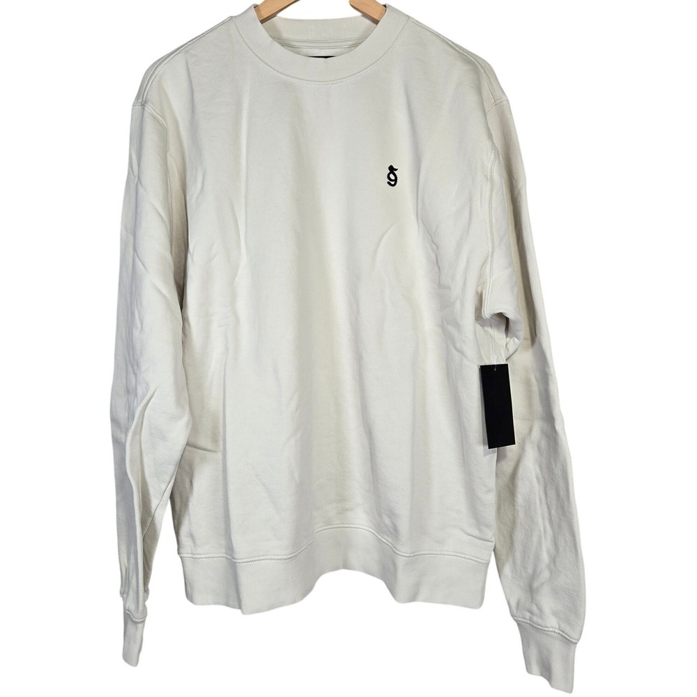 Spiritual Gangster Monogram Classic Crew Sweatshirt L NWT